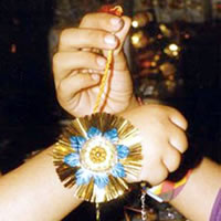 Raksha Bandhan celebrated today